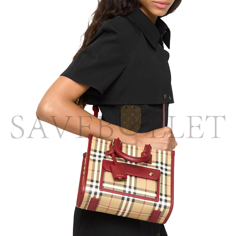 BURBERRY MINI FREYA TOTE 81162811 (23*19*8cm) BURBERRY MINI FREYA TOTE 81162811 (23*19*8cm)